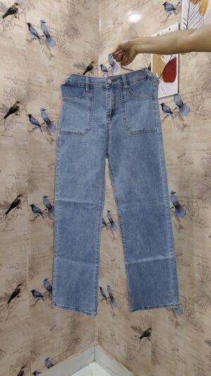 90s Patch Pocket Jeans