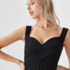 Midnight Twist Bustier Style top