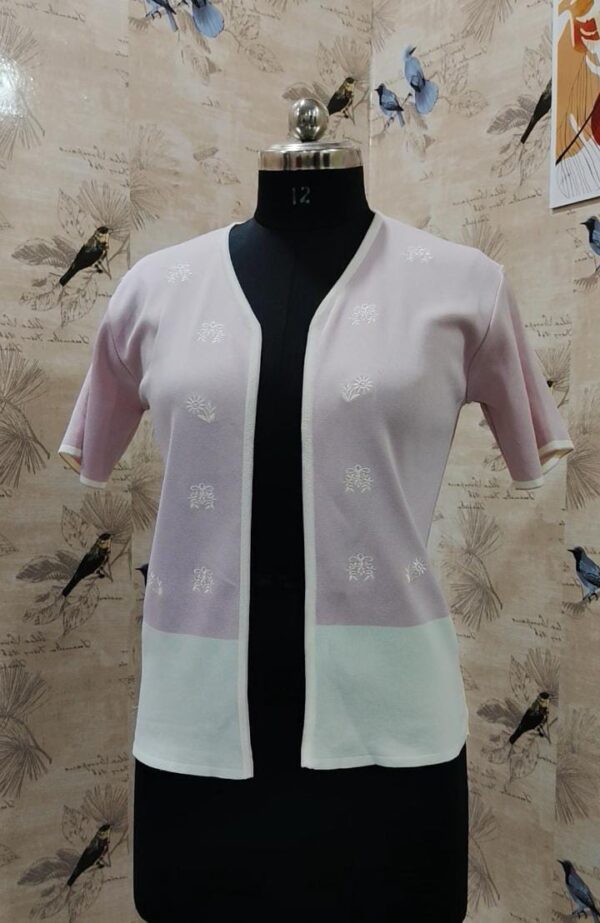 Cotton  Candy Knit Shrug