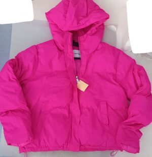 Hot Pink Puffer Jacket