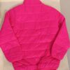 Fuchsia Pulse Sporty Quilted Kids Jacket