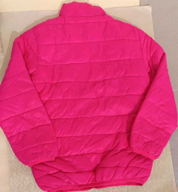 Fuchsia Pulse Sporty Quilted Kids Jacket