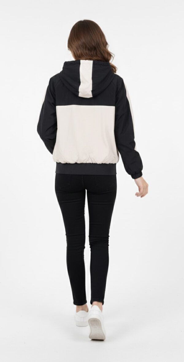 The Eclipse Two-Tone Hooded Windbreaker