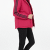 Crimson Racer Athletic Puffer