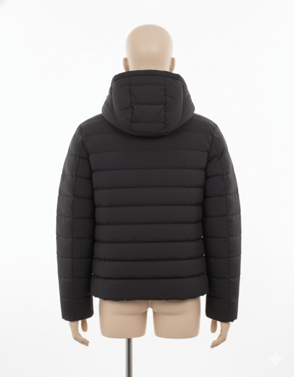 Midnight Stealth Urban Hooded Puffer