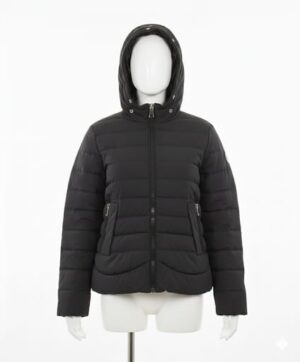 Midnight Stealth Urban Hooded Puffer